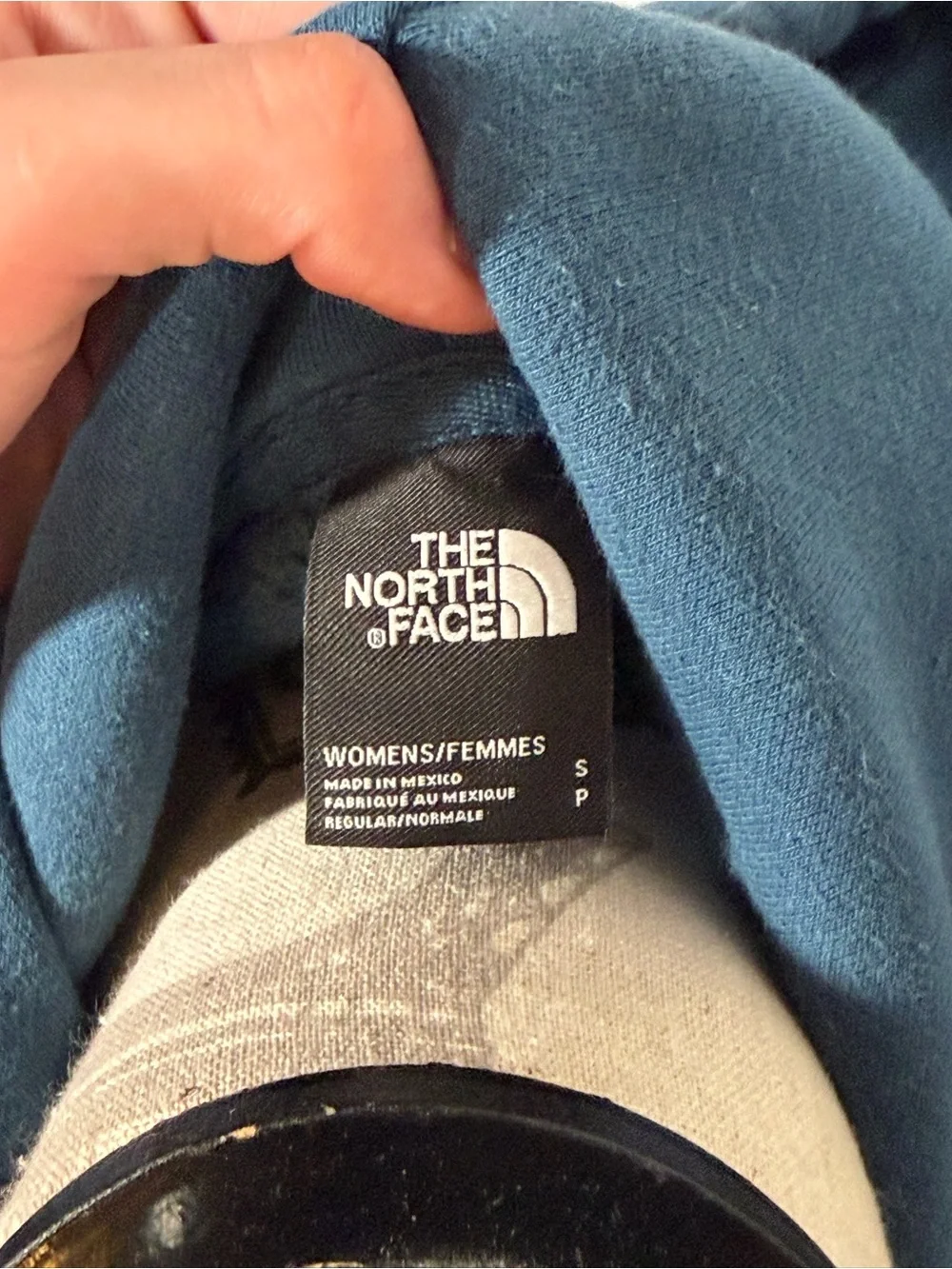 The North Face Men's Teal Blue Logo Pullover Hoodie